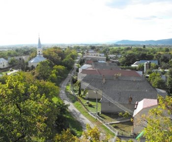 Pohľad z cerkevnej veže 8.10.2012