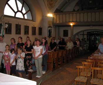 Rímskokatolícka mládežnícka sv. omša 1.8.2008 (foto Lukáš Popík)