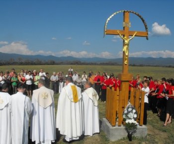 Posvätenie nového kríža