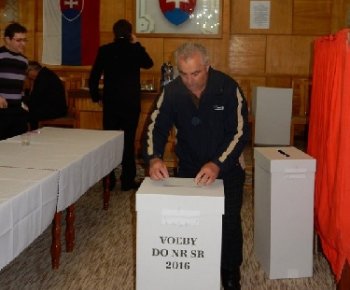 Parlamentné voľby 2016 (foto Zdenka Struková)