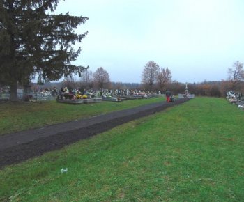 Oprava ciest na cintoríne