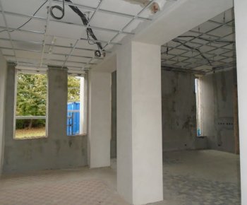Rekonštrukcia domu smútku - stav k 1.10.2021