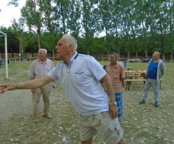 Športový deň seniorov Úbrež - Ruskovce