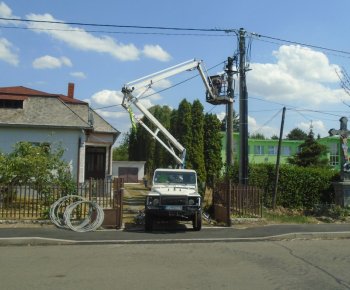 Rekonštrukcia elektrického vedenia v obci ukončená