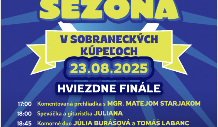 Fotka - Hviezdne finále - Záver Kultúrneho leta v Sobraneckých kúpeľoch 