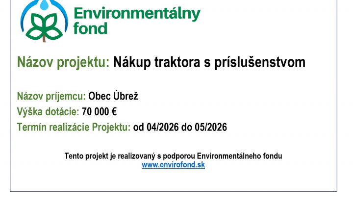 Fotka - Nákup traktora s príslušenstvom